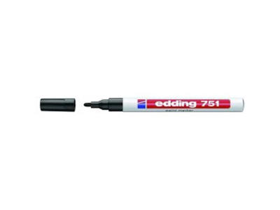 MARKER EDDING 751 PAINTMARKER  SORT 1-2MM
