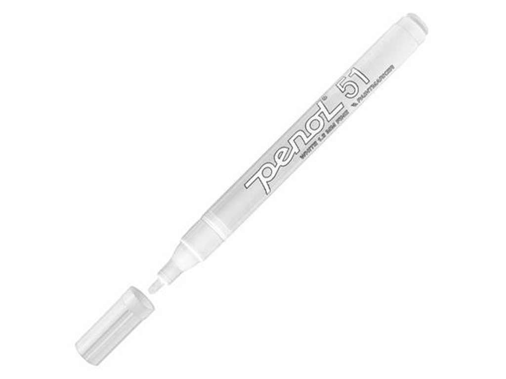 MARKER PENOL 51 HVID 1,2MM    *** PAINTMARKER 