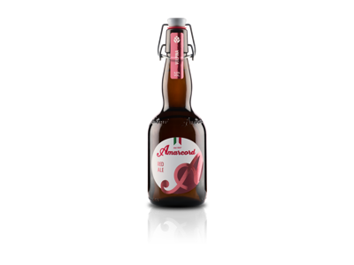ØL AMARCORD VOLPINA ROSSA 6,5% 50CL. RED ALE ITALIENSK ØL 