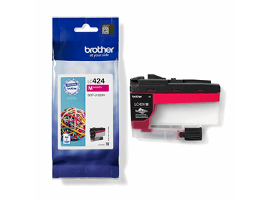 BLÆKPATRON BROTHER LC424M MAGENTA 750 S.  