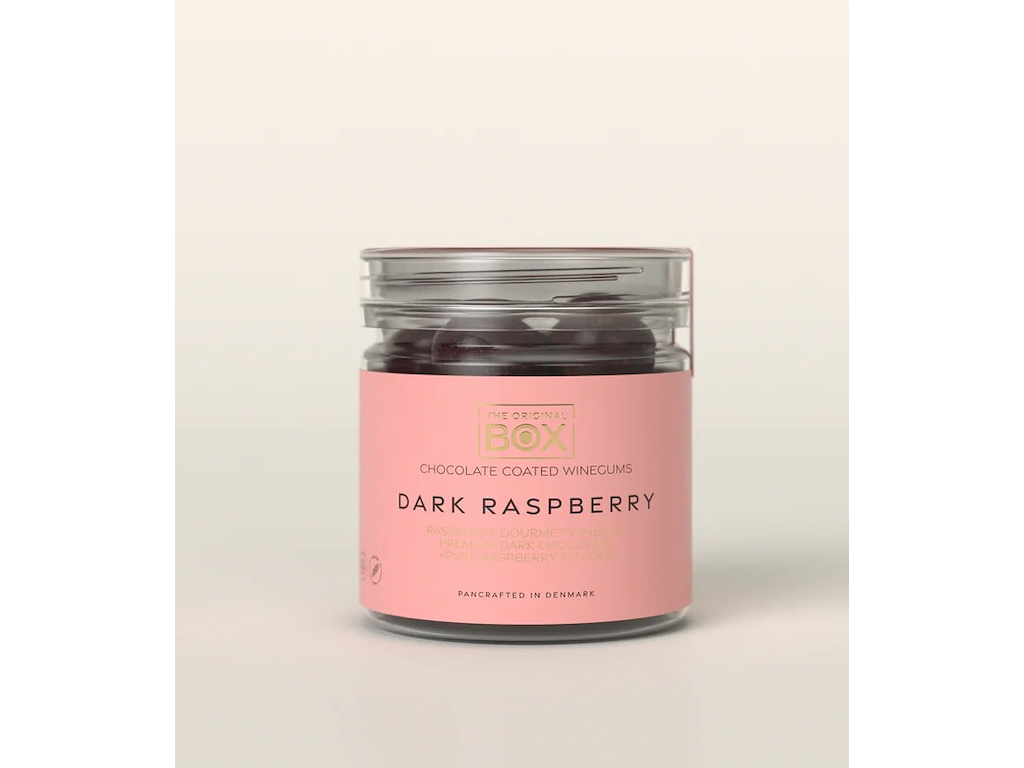 BOX THE ORIGINAL SMALL DARK RASPBERRY 110GR. 
