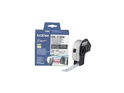 ETIKET TIL BROTHER LABELPRINTER MULTILABEL 17X54MM 400 STKDK11204 