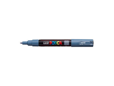 MARKER UNI POSCA PC-1MC GREY  BULLET 0,7MM 