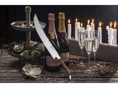 CHAMPAGNESABEL LAGUIOLE 27CM STÅL/TRÆ 