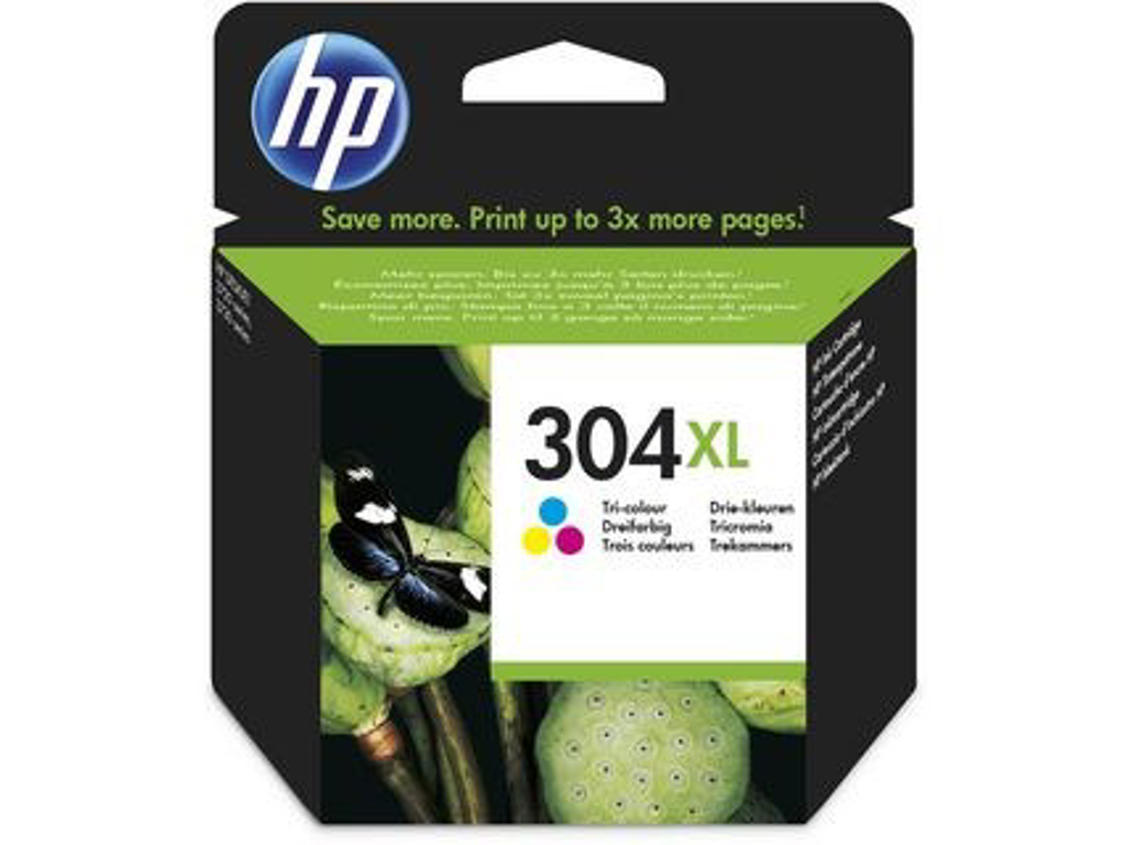 BLÆKPATRON HP 304XL COLOR HPN9K07AE 