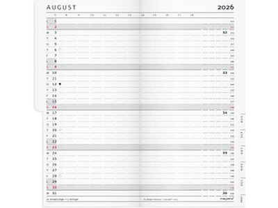 KALENDER MAYLAND 2026 26095200 INDEX PLANNER REFILL 