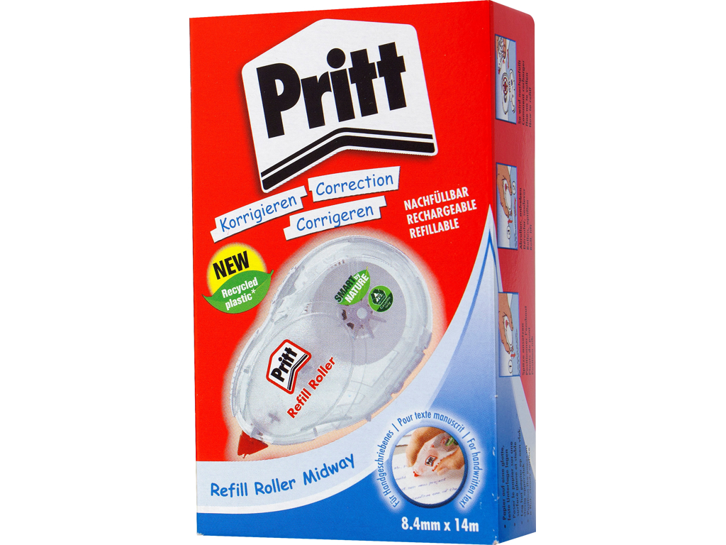 KORREKTURROLLER PRITT REFILL 8MM X 14M 