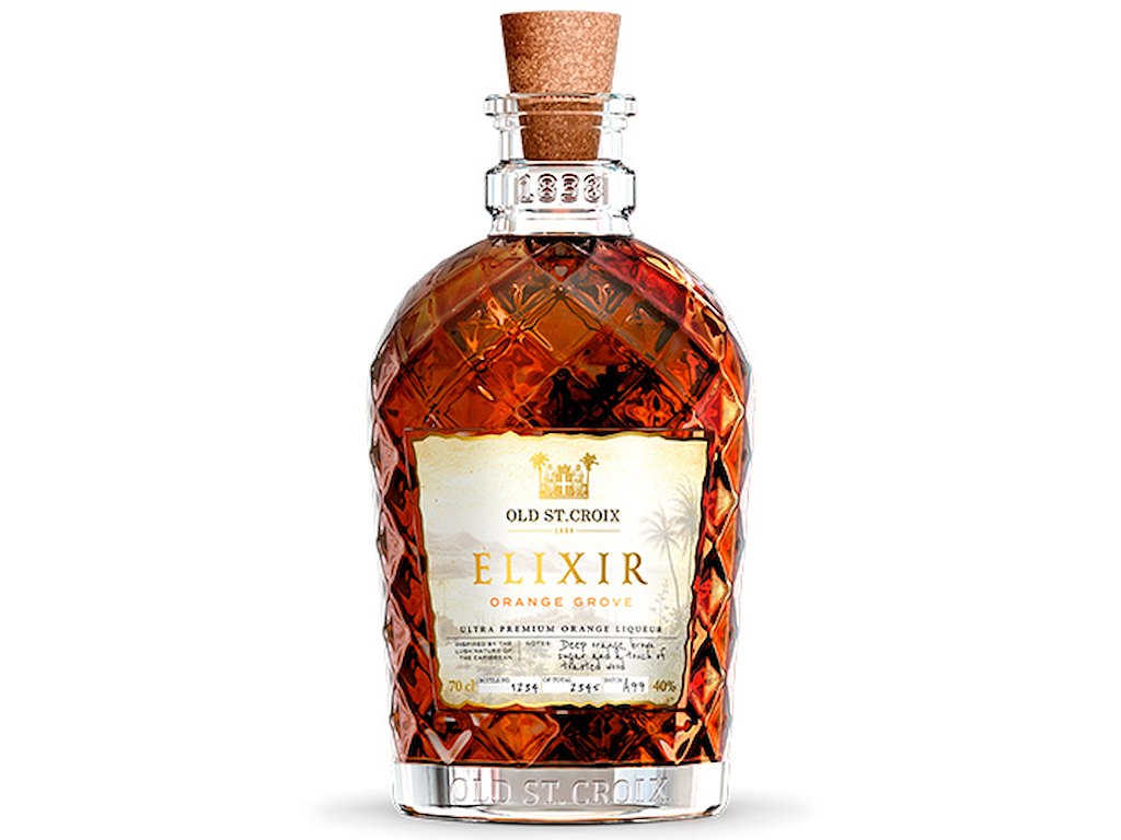 A.H. RIISE ROM OLD ST. CROIX ELIXIR ORANGE GROVE 40% 70CL.