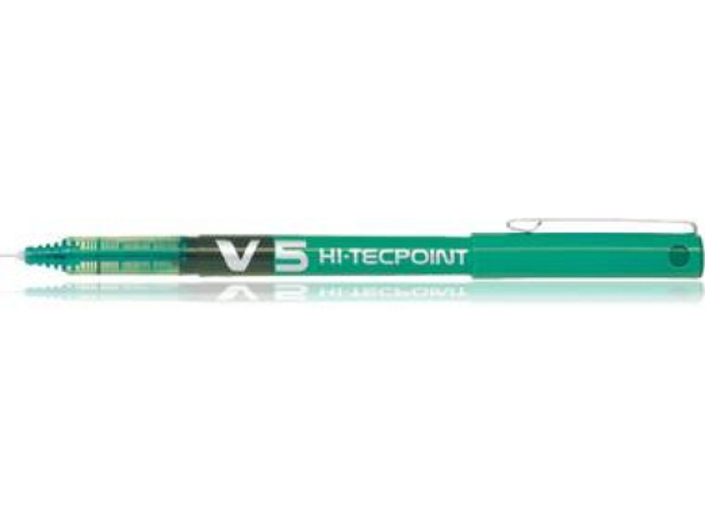 ROLLERPEN PILOT HI-TECHPOINT GRØN EXTRA FINE 0,5MM BX-V5        *** 85710