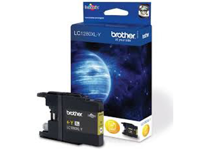 BLÆKPATRON BROTHER LC1280XLY YELLOW TIL BROTHER MFC6510,6710, LC1280XLY