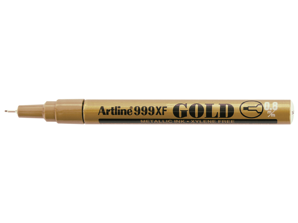 MARKER ARTLINE 999XF 0,8MM GULD                               *** 