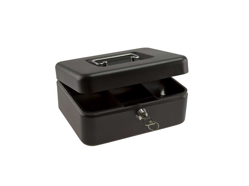 PENGEKASSE BNT 90X160X200MM  MØRKEGRÅ 