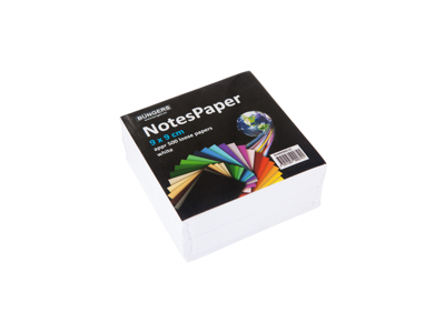 MEMOHOLDER KUBUS REFILL HVID LØSE ARK 9X9CM PK. A 500 ARK 9090510