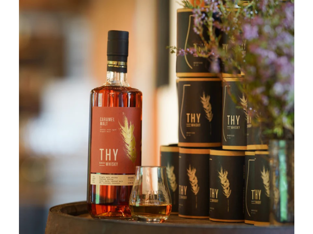 THY CARAMEL MALT 2025 SINGLE MALT WHISKY 54,5% 70CL. ORGANIC