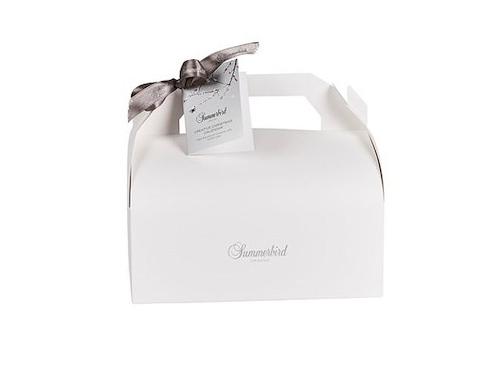 SUMMERBIRD JULEKALENDER CREATIVE CHRISTMAS MED 48 PK. NUMMEREDE MED ET STK. CHOKOLADE PR. PK. 565GR. 