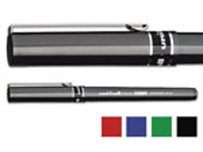 ROLLERPEN UNI-BALL UB-155 DE LUXE MICRO 0,2MM RØD              *** 