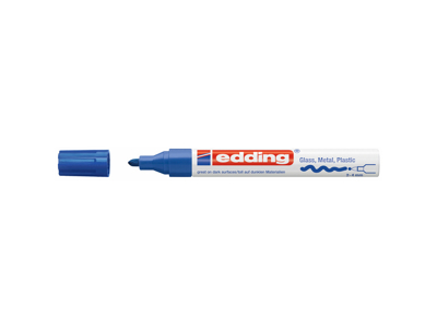 MARKER EDDING 750 PAINTMARKER BLÅ 2-4MM