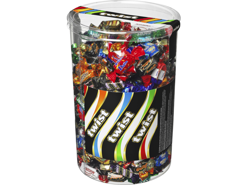 CHOKOLADE TWIST CLASSIC 1,5 KG.  