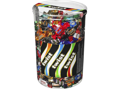 CHOKOLADE TWIST CLASSIC 1,5 KG.  