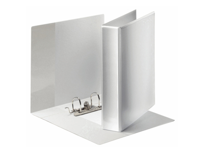 PANORAMABIND A4 MAXI HVID A4 *** 2 D-RINGE MED 3 LOMMER RYG 50MM 19176