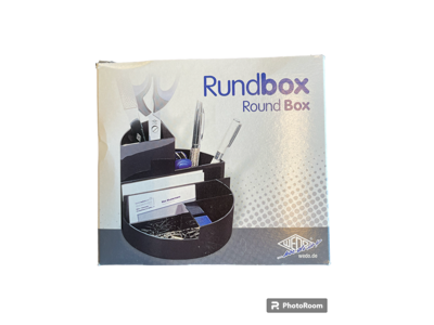 BLYANTSHOLDER WEDO ROTONDO SORT MED 9 RUM, 15X13,5X9CM        *** 24575501