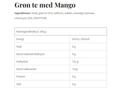 SPARKLING TEA GRØN TE MED MANGO OG LITCHI 