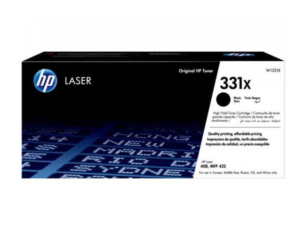 LASERTONER HP W1331X 331X HIGH YIELD BLACK ORIGINAL          *** 