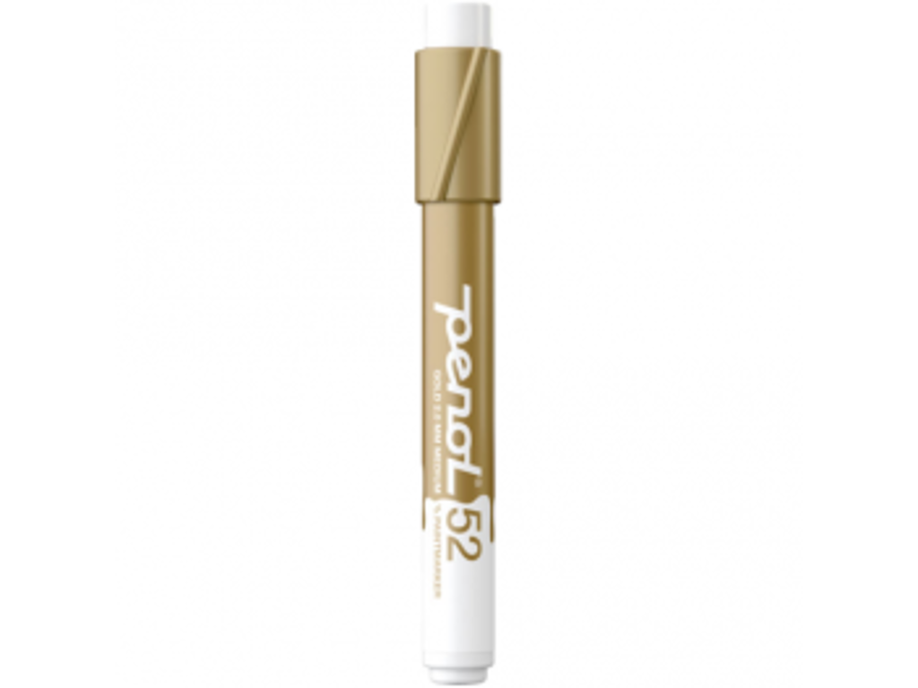 MARKER PENOL 52 METALLIC GULD 2MM PAINTMARKER                   *** 