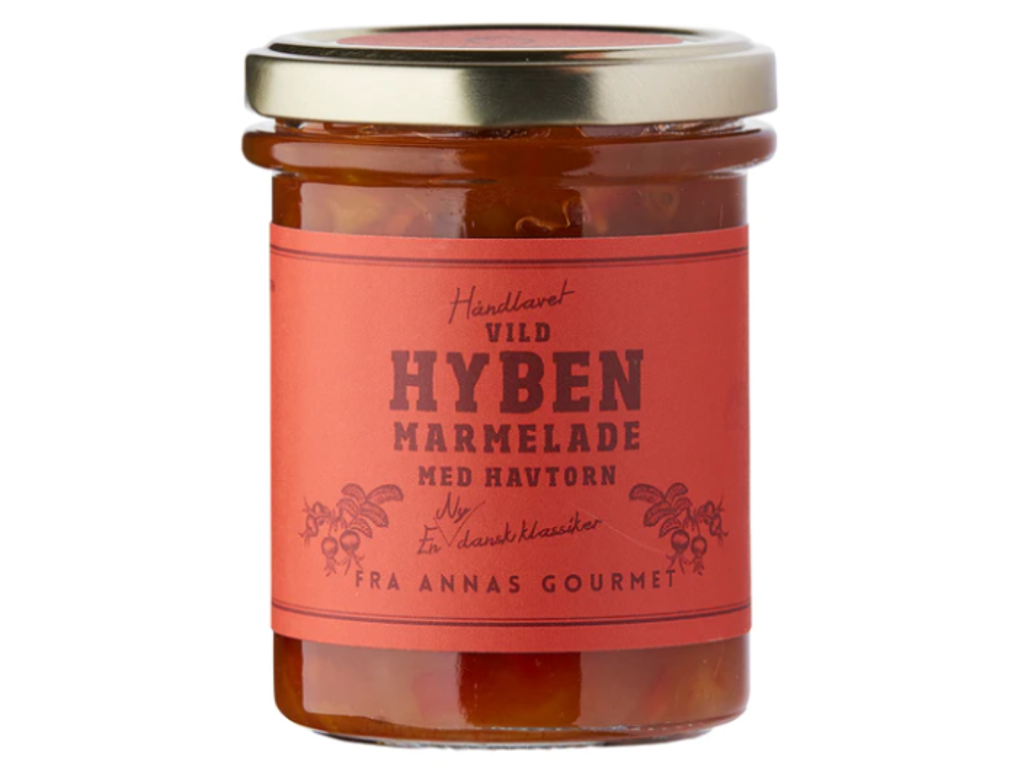 ANNAS GOURMET MARMELADE HYBEN MED HAVTORN 210GR.  