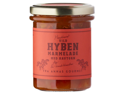 ANNAS GOURMET MARMELADE HYBEN MED HAVTORN 210GR.  