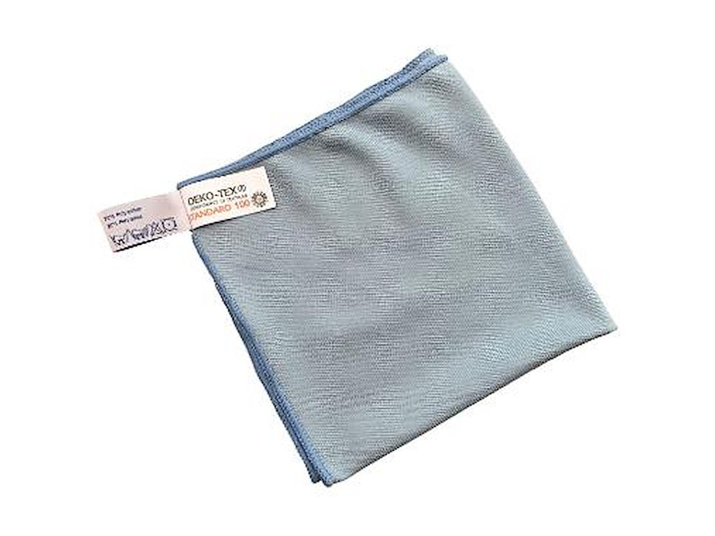 MICROFIBERKLUDE 40X40CM BLÅ TIL GLASRENGØRING PK. A 10 STK. 19089-1