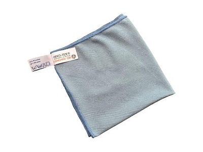MICROFIBERKLUDE 40X40CM BLÅ TIL GLASRENGØRING PK. A 10 STK. 19089-1