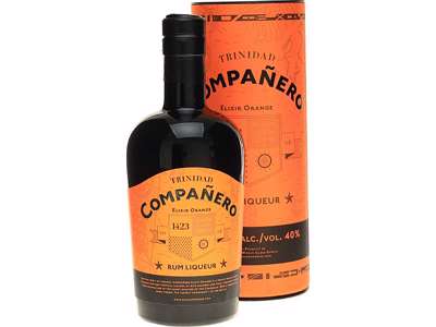 COMPANERO RON ELIXIR ORANGE 70CL. 40% ROMBASERET SPIRITUS 