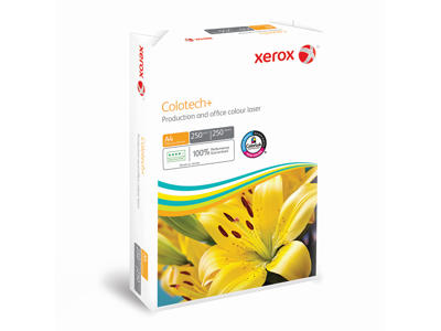 KOPIPAPIR XEROX COLOTECH+ A4 200GR 250 ARK/PK TIL FARVE KOPI/INKJET/ LASER