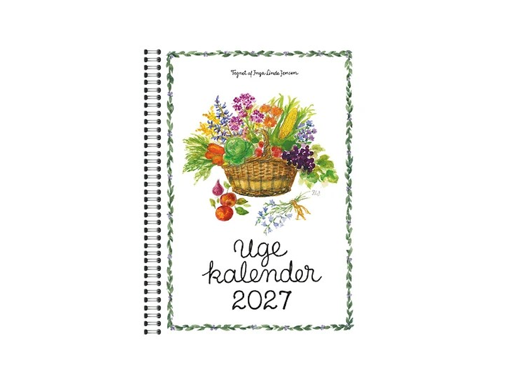 KALENDER PLAKATFORLAGET 2027 UGEKALENDER A5 15X21CM 2732 