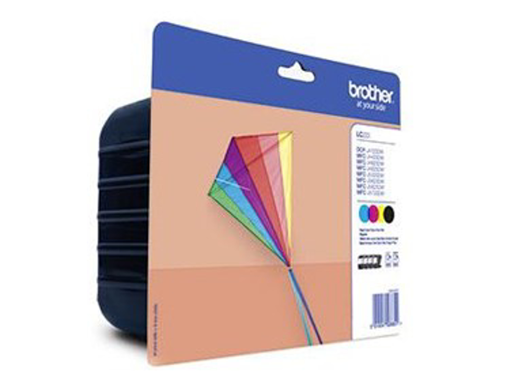 BLÆKPATRON BROTHER LC223VALBPDR VALUEPACK 