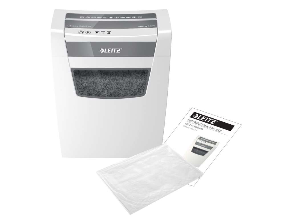 MAKULERINGSMASKINE LEITZ IQ HOME OFFICE P4, 23L. 10 ARK A4 80090000